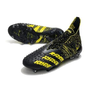 Kopačky Pánské Adidas Predator Freak + FG Černá Yellow